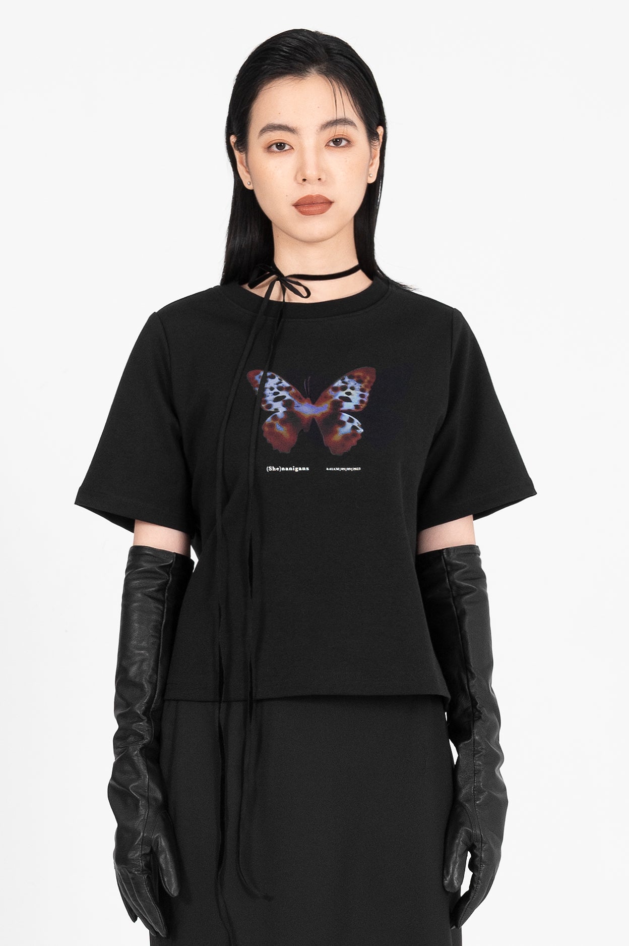 Butterfly Lumen Print T-shirt (Color)