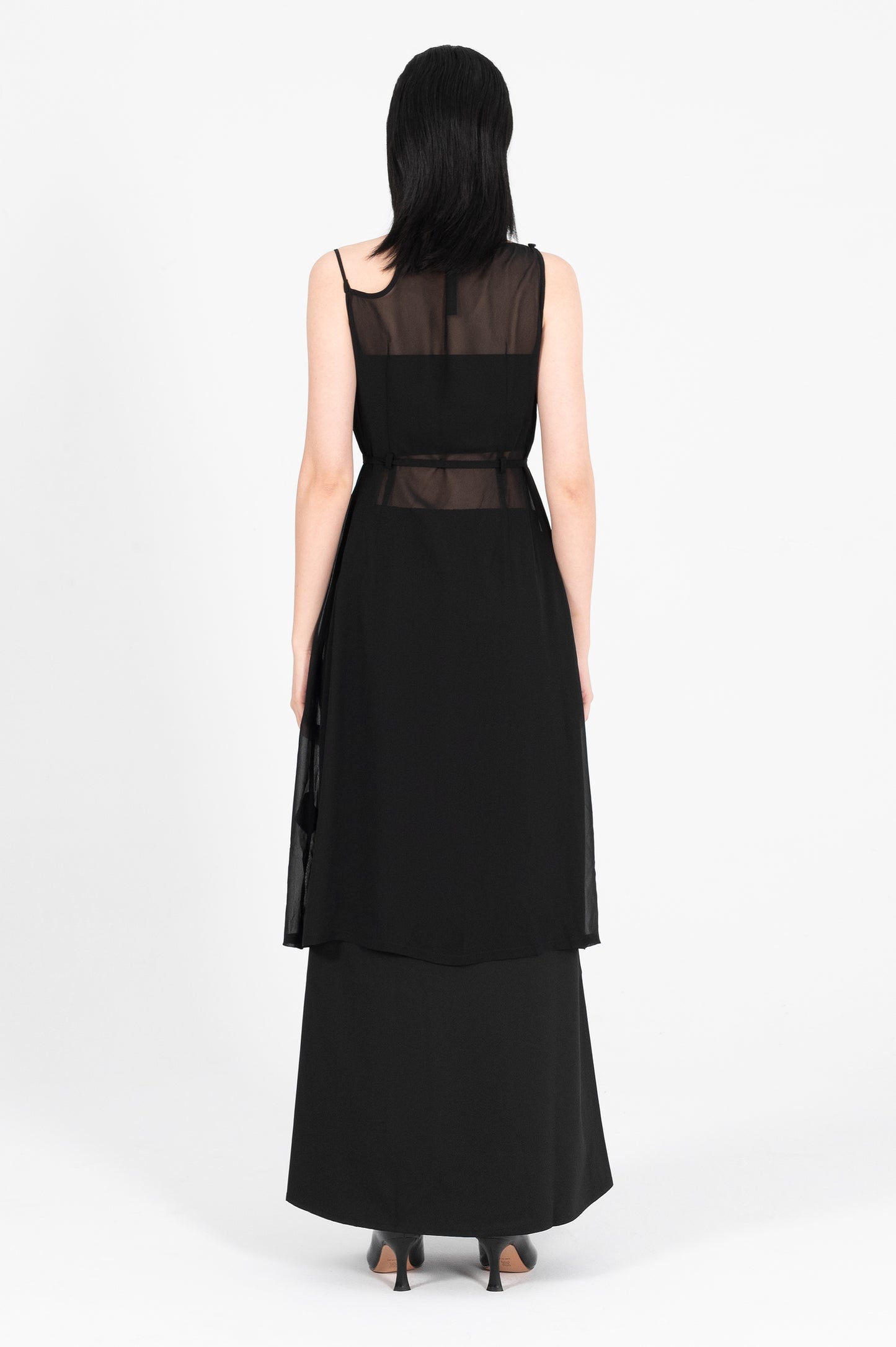 Sheer Midi Dress
